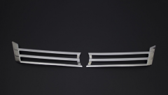 Volkswagen Caddy Ön Panjur 2 Parça Paslanmaz Çelik 2015-