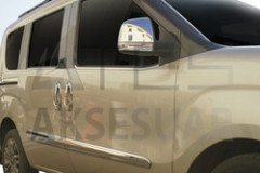 Fiat Doblo Krom Cam Çıtası 4 Parça 2010 ve Sonrası