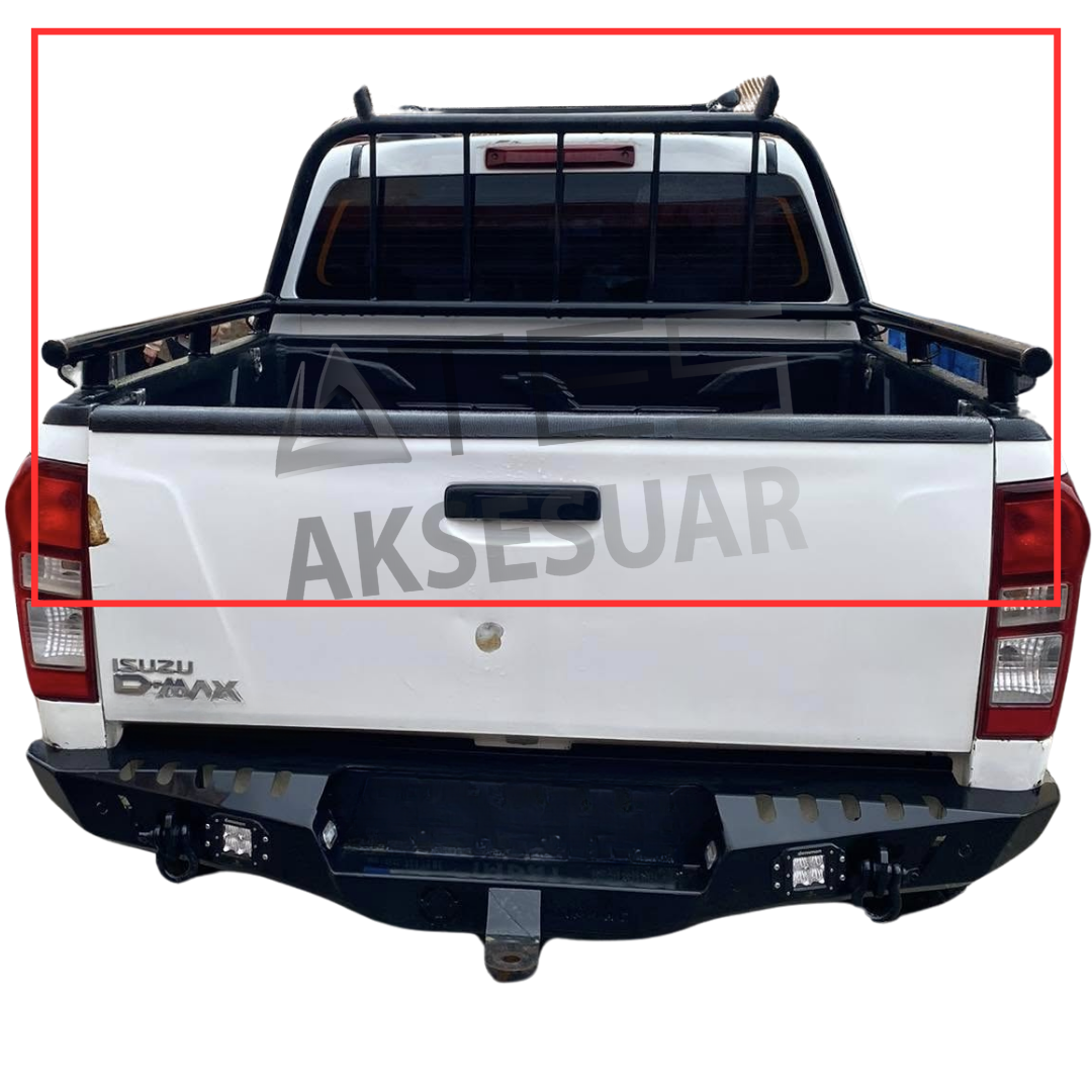 İsuzu D-Max Kancalı Rollbar Siyah