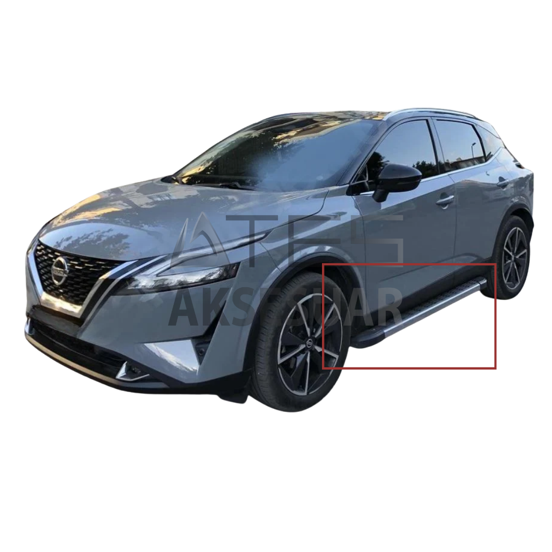 NİSSAN QASHQAİ 2024+ KROM YAN BASAMAK