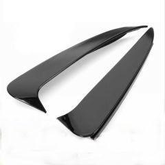 W205 2015-2020 C SERISI IÇIN ARKA TAMPON BIÇAKLARI (PIANO BLACK)