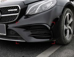 W213 2016-2019 E & C238 COUPE IÇIN E63 ÖN TAMPON BIÇAKLARI