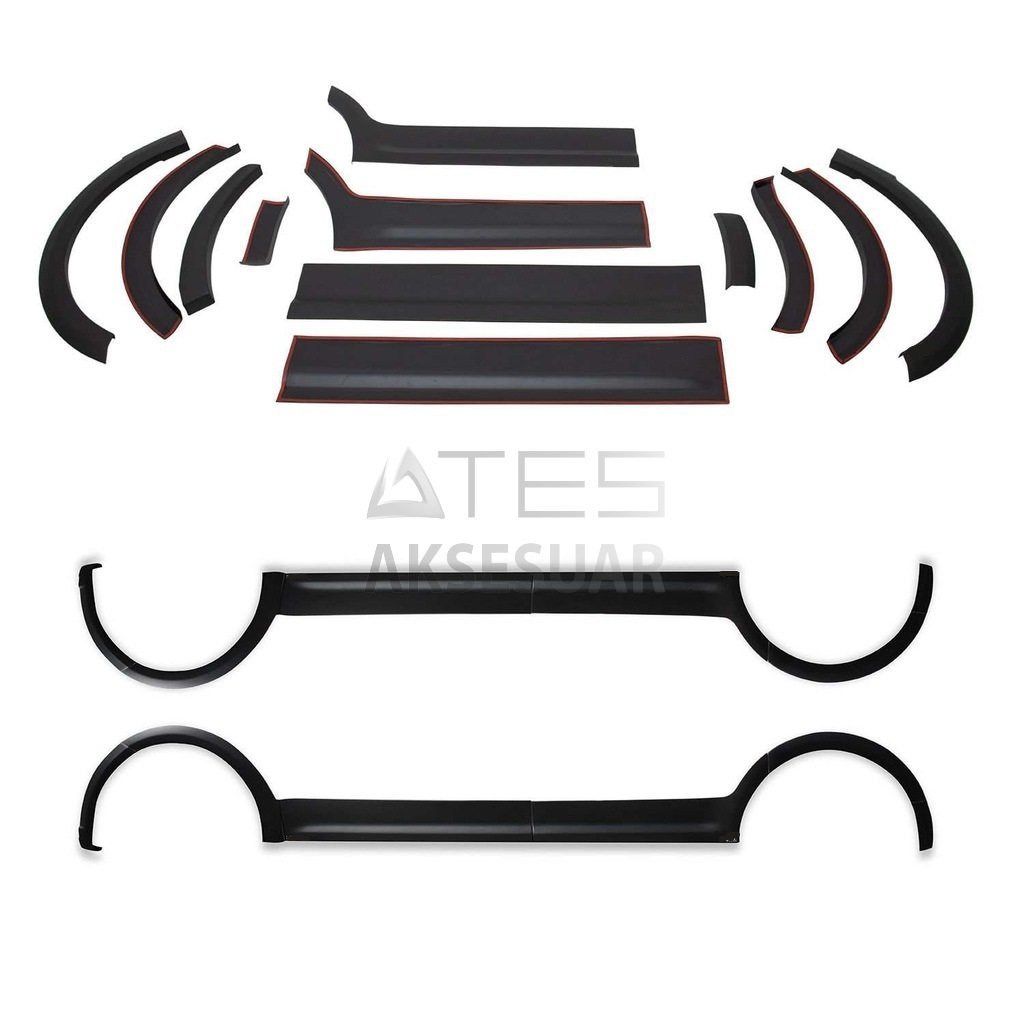 Volkswagen Caddy Dodik Seti UV Katkılı ABS K.Ş. Çift Sür