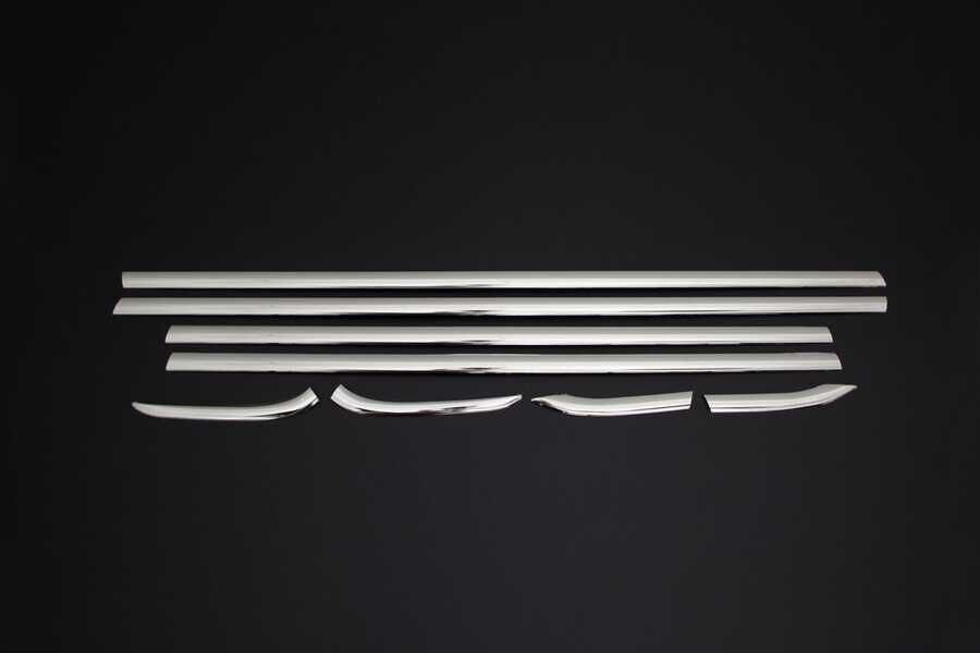 Ford Fiesta 6 Krom Cam Alt Çıtası 8 Parça 2009-2017 Arası