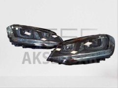 VOLKSWAGEN GOLF 7 MK7 2012-2018 U LED FAR SILVER HAREKETSIZ