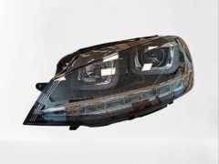 VOLKSWAGEN GOLF 7 MK7 2012-2018 U LED FAR SILVER HAREKETSIZ