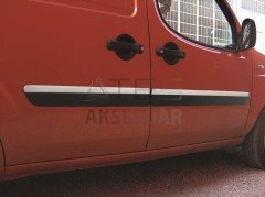 Fiat Doblo Facelift Krom Yan Kapı Çıtası 4 Parça Dar Model 2006-2010 Arası
