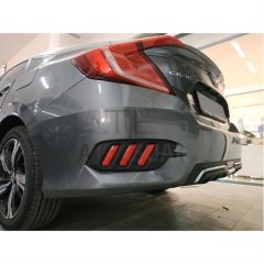 HONDA CIVIC FC5 2016-2020 ARKA SIS 3 CIZGI KIRMIZ