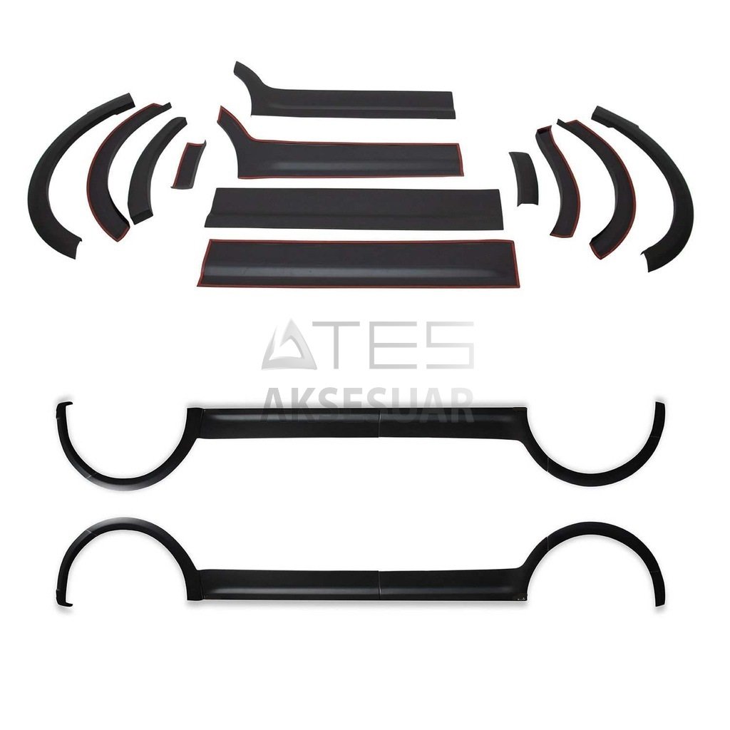 VW T5 Transporter Dodik Seti K.Ş. Çift Sürgülü 11 Prç 2003-2009