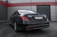 W222 S SERISI IÇIN UYUMLU 2014-2020 MAYBACH GÖRÜNÜM BODY KIT
