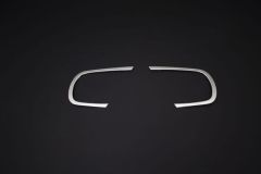 Dacia Duster Ön Sis Çerçevesi Paslanmaz Çelik 2 Parça 2018>