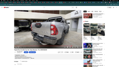 Toyota Hilux Invincible Yazı Seti