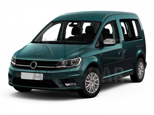 VW Caddy Abs Krom Ayna Kapağı 2 Prç 2015 Üzeri