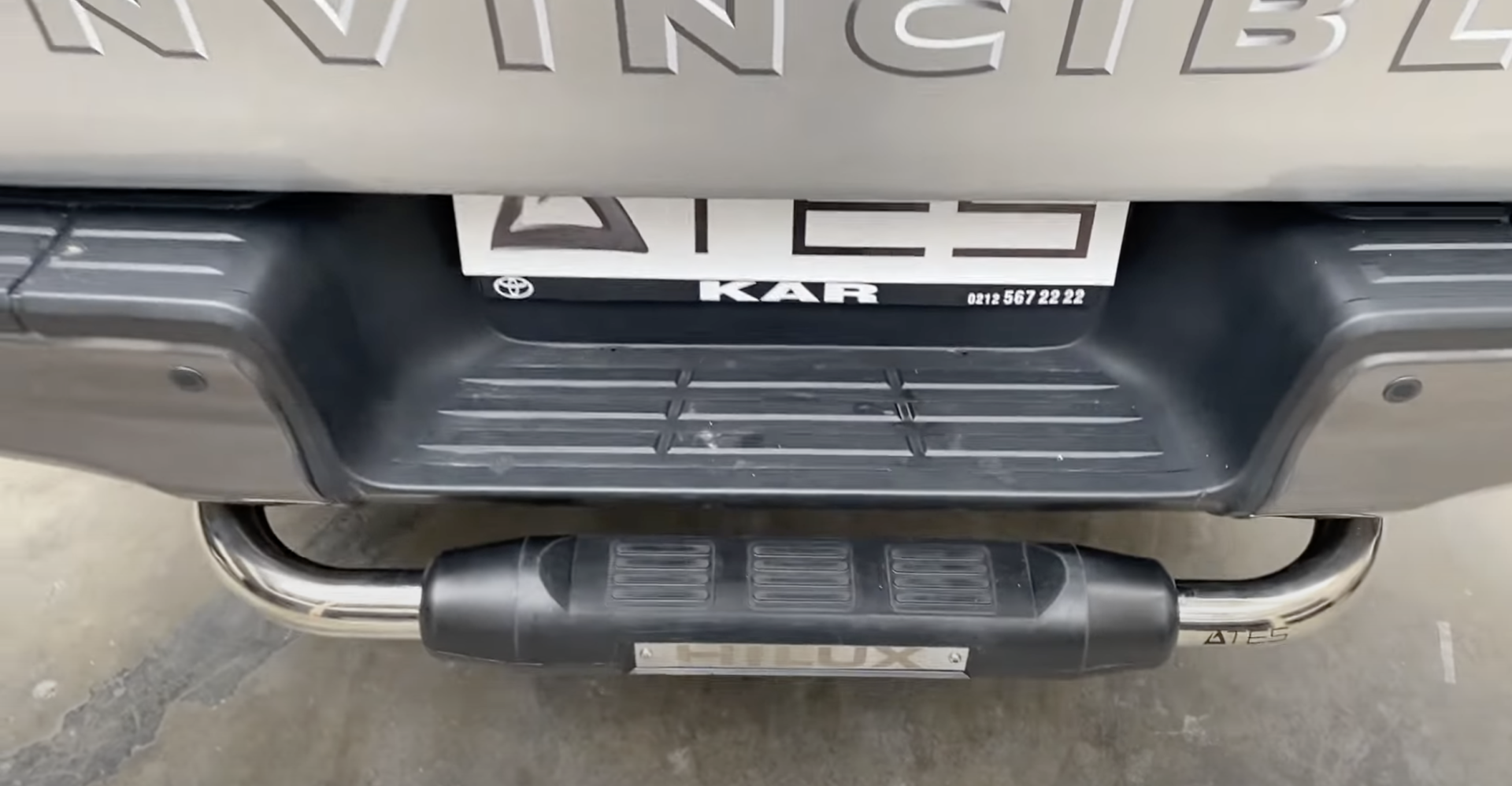 Toyota Hilux Arka Koruma