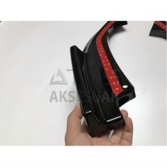 HONDA CIVIC FC5 2016-2020 ARKA ÇIKINTILI FLAP PIANO BLACK