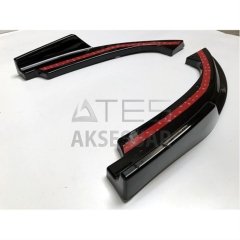 HONDA CIVIC FC5 2016-2020 ARKA ÇIKINTILI FLAP PIANO BLACK