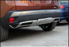 PEUGEOT 3008 2016+ ARKA TAMPON KAPLAMASI KROM