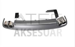 AUDI A4 2009-2011 S4 DİFÜZÖR VE EGZOZ SETİ