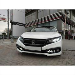 CIVIC FC5 2019+ IÇIN UYUMLU MAKYAJLI KASA AGAÇ MODEL ÖN SIS LEDI HAREKETSIZ