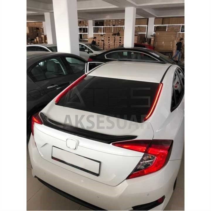 HONDA CIVIC FC5 2016-2020 ARKA CAM YAN LED KIRMIZI