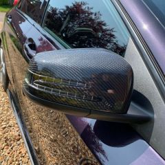 Mercedes A Class Ayna Kapağı 2 Parça Karbon 2012>