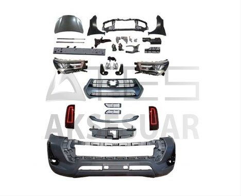 TOYOTA HILUX VIGO(2004-2015) YENİ KASA DÖNÜŞÜM 2021 REVO BODY KIT - FULL SET