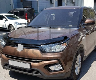 Sangyong Tivoli Kaput Koruma Rüzgarlık 4mm (ABS) 2015