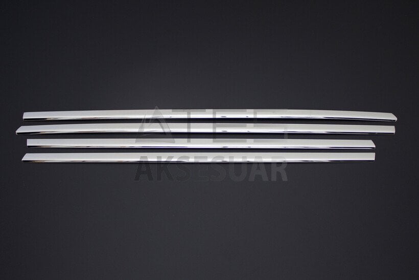 Fiat Egea Cross Krom Cam Çıtası 4 Parça 2020 ve Sonrası