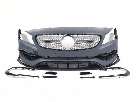 W117 CLA IÇIN UYUMLU CLA 45 GÖRÜNÜM ÖN TAMPON & PANJUR 2013-2018