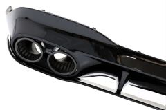 W118 CLA IÇIN UYUMLU CLA45 DIFÜZÖR & EGZOZ SETI (SIYAH EGZOZ ILE)