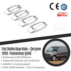 Fiat Doblo 2010 Kapı Kolu Paslanmaz Çelik