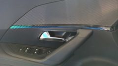 2008 IÇIN UYUMLU IÇ KAPI AÇMA KOLU KAPLAMA - KARBON