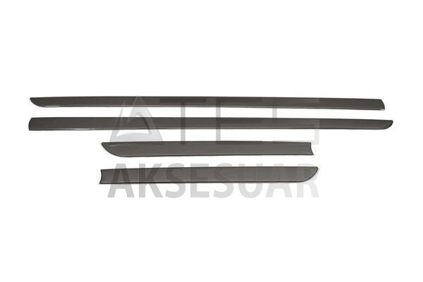 Hyundai İ30 Siyah Krom Yan Kapı Çıtası 4 Parça 2007-2011 Arası