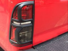 HILUX VIGO 2012-2015 IÇIN UYUMLU STOP ÇERÇEVE KAPLAMA SIYAH