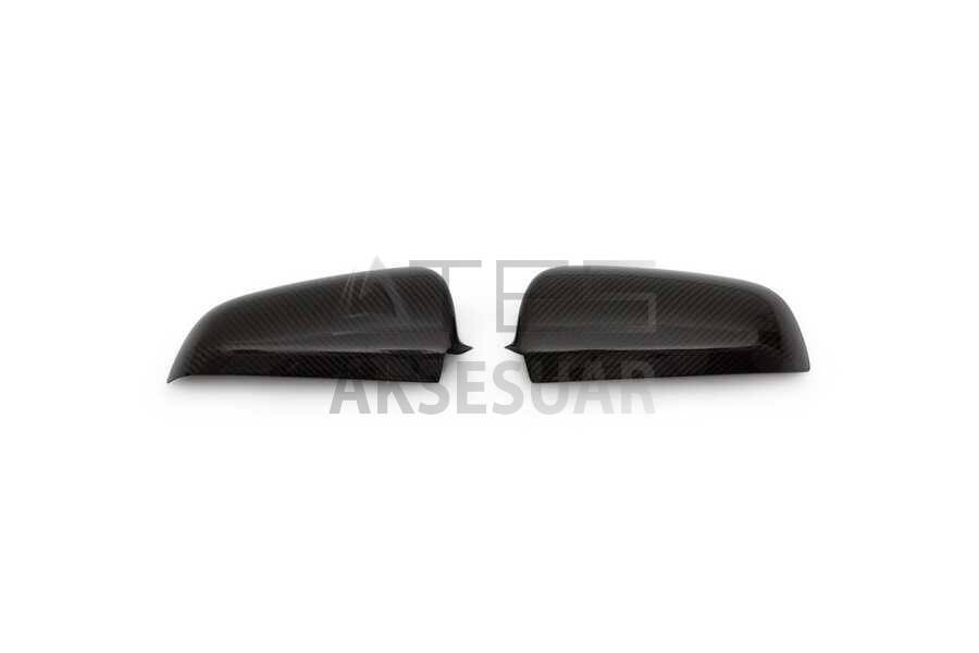 Audi A4 Sedan Karbon Ayna Kapağı 2 Parça 2001-2007 Arası