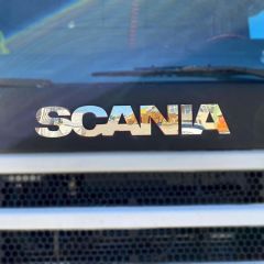 Scania  M1 GÖĞÜS YAZI KROMU 1994-2004