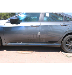 Honda Civic 10 Yan Kapı Çıtası (ABS) Akrilik 4 Prç 2016-