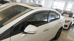 CIVIC FB7 2012-2015 IÇIN UYUMLU  CAM RÜZGARLIGI KROM (ÇITALI)