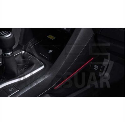 HONDA CIVIC FC5 2016-2020 VITES KONSOL AYDINLATMA - KIRMIZI