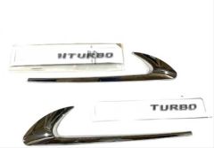 V8 BITURBO YAZI VE VENT TAKIMI NIKELAJ