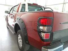 FORD RANGER 2015-2020 STOP ÇERÇEVESİ KAPLAMA SİYAH 2 PARÇA