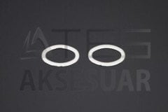 Peugeot 307 Krom Sinyal Çerçevesi 2 Parça 2001-2008 Arası