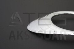 Peugeot Partner Tepee Krom Sis Farı Çerçevesi Abs 2008-2018 Arası