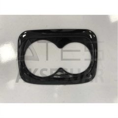 HONDA CIVIC FC5 2016-2020 ARKA BARDAKLIK KAPLAMA -PIANO BLACK