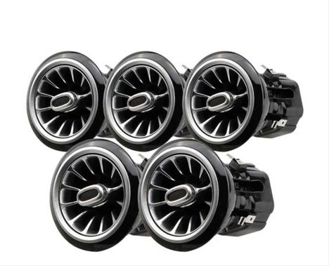 W176 & W117 & GLA A VE CLA SERISI 12 RENK ÖN HAVALANDIRMA MENFEZ SETI ( MENFEZ AMBİANS )