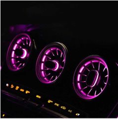 W176 & W117 & GLA A VE CLA SERISI 12 RENK ÖN HAVALANDIRMA MENFEZ SETI ( MENFEZ AMBİANS )