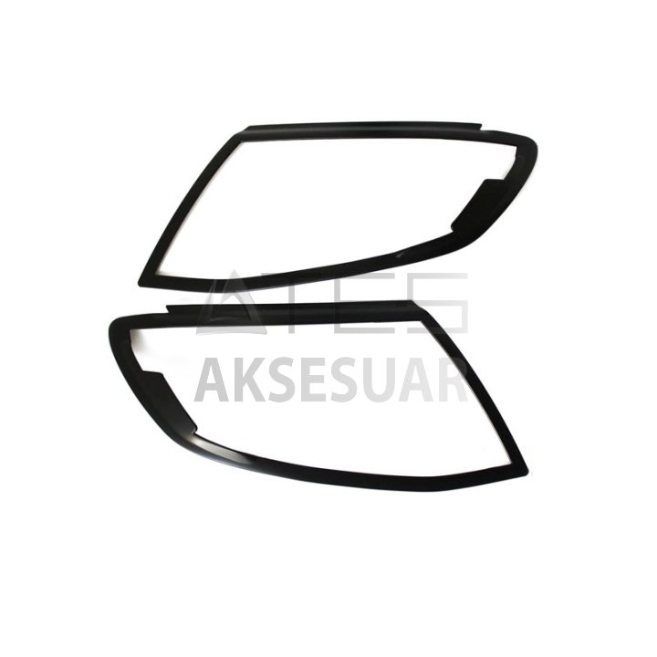 FORD RANGER 2012-2016 T6 FAR ÇERÇEVESI SIYAH