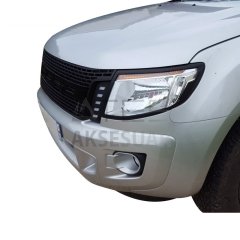 FORD RANGER 2012-2016 T6 FAR ÇERÇEVESI SIYAH
