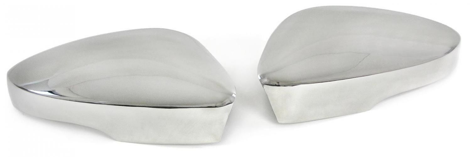 Skoda Octavia Ayna Kapağı 2 Parça Paslanmaz Çelik 2013-