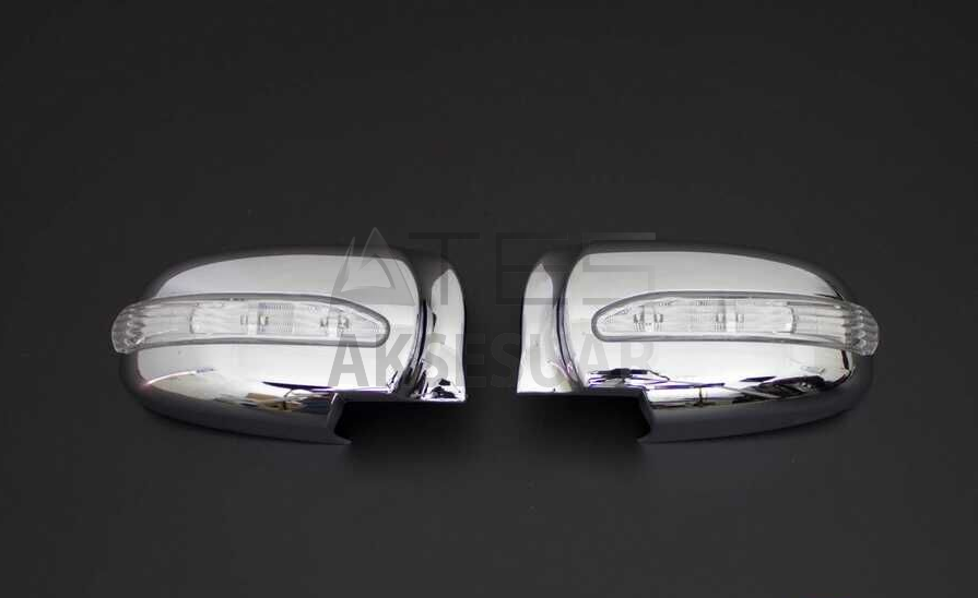 Hyundai Sonata Krom Ayna Kapağı 2 Parça Abs Ledli 2004-2008 Arası